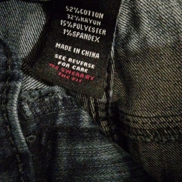 Torrid Jeggings Skinny 3 Vertical Button/Zip Straight Leg Plus Sz. Casual Sz. 22 - Picture 11 of 14